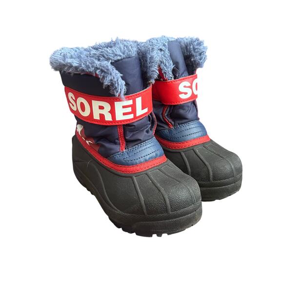 SOREL Snow Commander Children’s Boots Size 10 - Picture 1 of 5